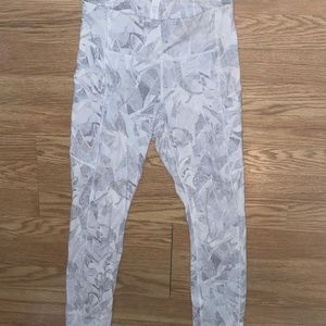 White Lululemon Leggings